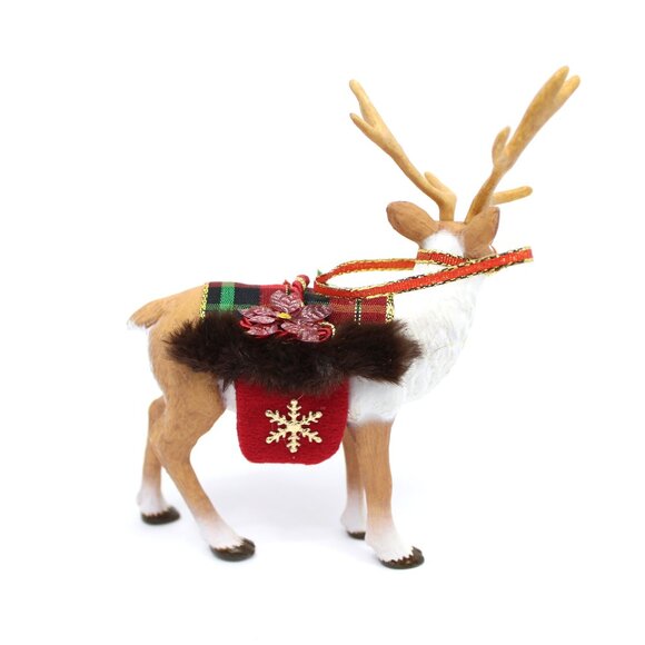 Hallmark FATHER CHRISTMAS'S REINDEER 2017 Keepsake Ornament NIB Limited Edition - Picture 13 of 13